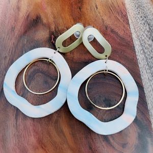 Polymer Clay Earrings, Handmade gifts for her